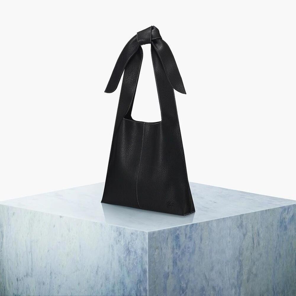 TÚI FIND KAPOOR - RIBBON BAG 33 EDGE - BLACK  FKR‎ slouchy Side Bag Purse